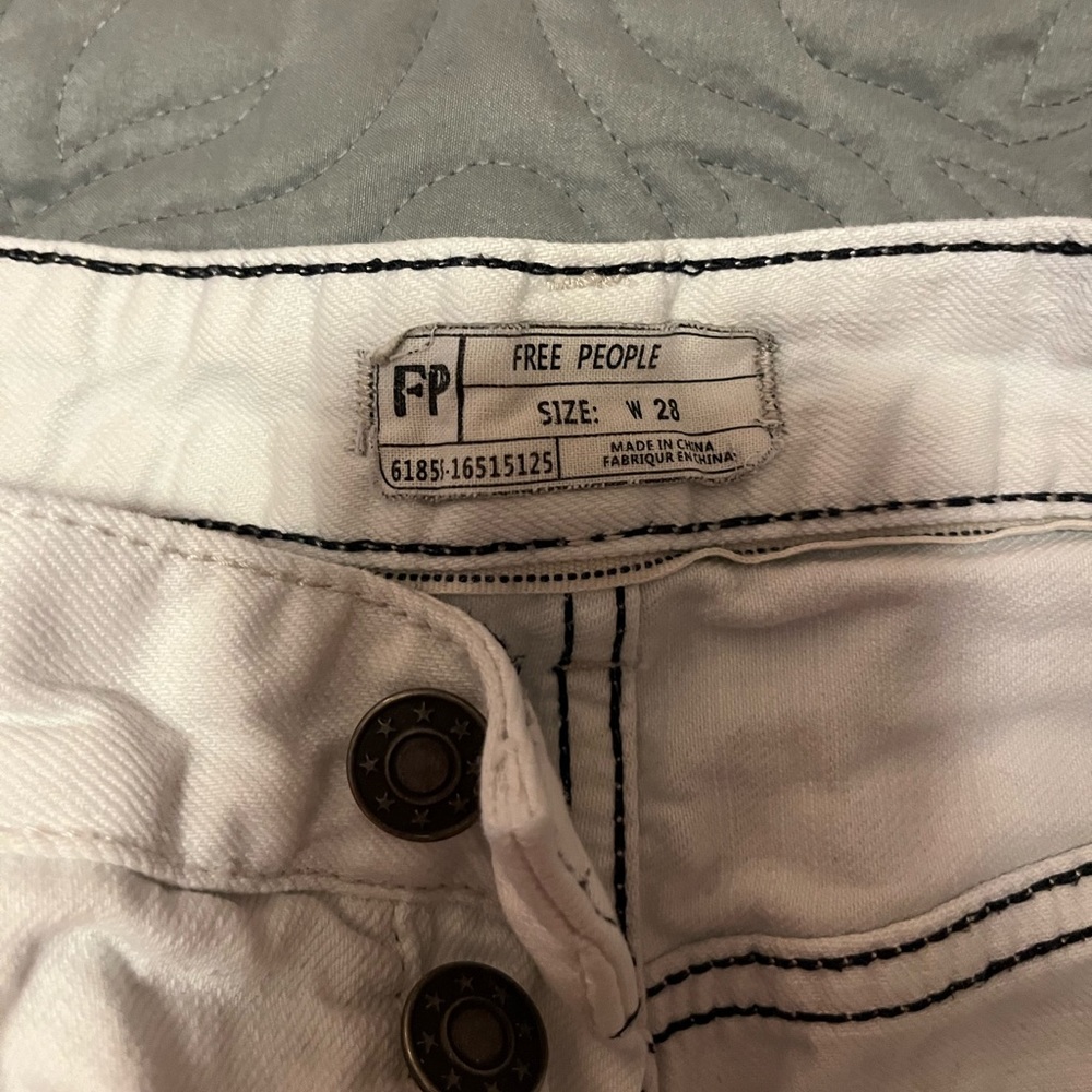 Free People Jean shorts